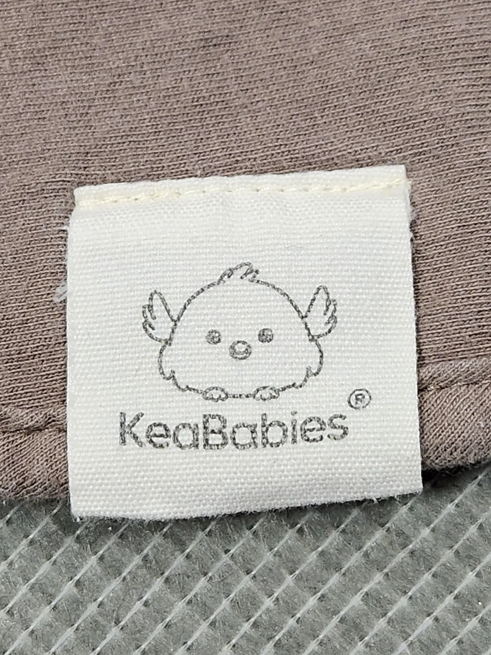 KeaBabies Neutral Cotton Bib Set — Taupe, Olive, Mauve, Brown, Cream
